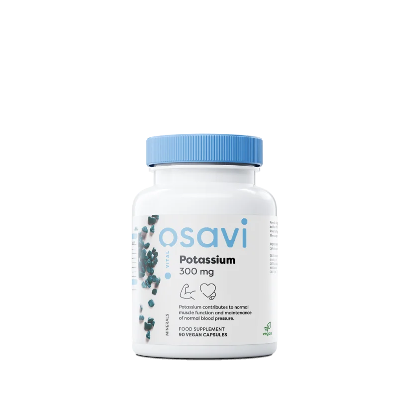 Potassium 300mg - 90 vegan caps - Osavi