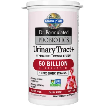 Dr. Formulated Probiotics Urinary Tract+ de Garden of Life pas cher