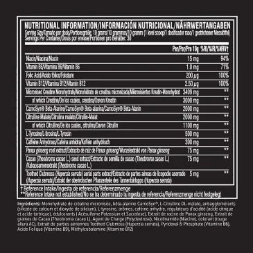 C4 Extreme Energy - 300 grams de Cellucor pas cher - Nutriwellness