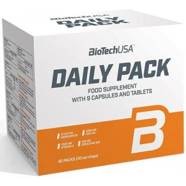 Daily Pack - 30 packs de BioTechUSA pas cher - Nutriwellness