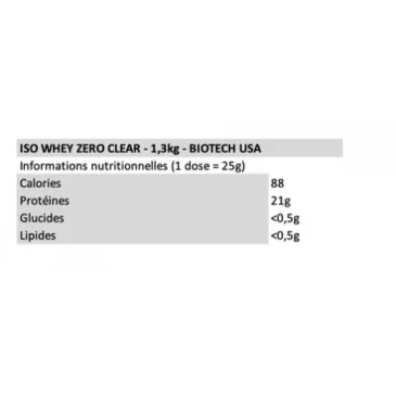 Iso Whey Clear de Scitec Nutrition pas cher - Nutriwellness