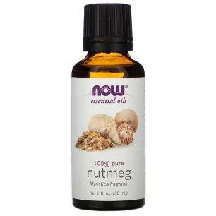 Essential Oil, Nutmeg Oil - 30 ml de NOW Foods pas cher - Nutriwellness