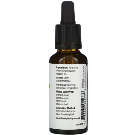 Essential Oil, Oregano Oil - 30 ml - NOW Foods