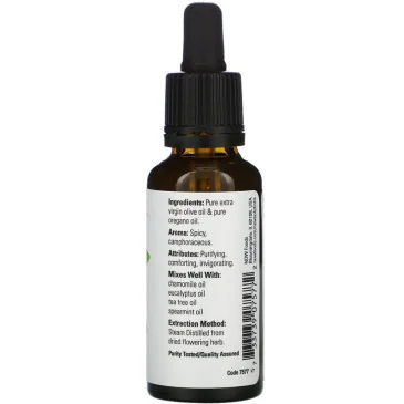 Essential Oil, Oregano Oil - 30 ml NOW Foods pas cher - Nutriwellness