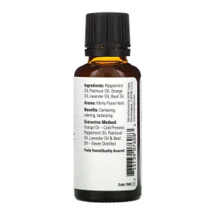 Essential Oil, Peace & Harmony Oil Blend - 30 ml - NOW Foods