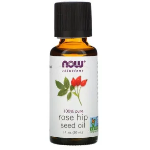 Essential Oil, Rose Hip Seed Oil - 30 ml de NOW Foods pas cher