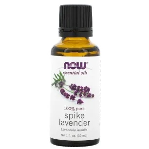 Essential Oil, Spike Lavender - 30 ml de NOW Foods pas cher