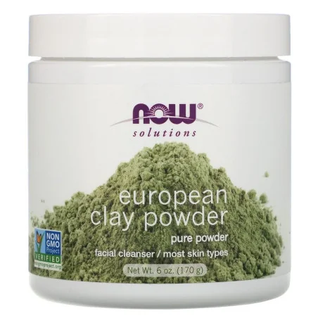 European Clay Powder - 170 grams de NOW Foods pas cher - Nutriwellness