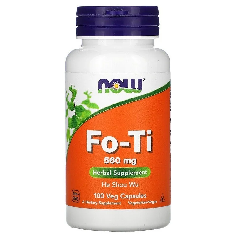 Fo-Ti, 560mg - 100 vcaps - NOW Foods