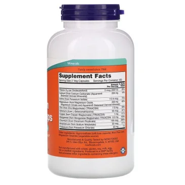 Full Spectrum Mineral (240) de Now Foods - Nutriwellness