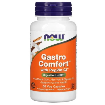 Gastro Comfort with PepZin GI - 60 vcaps de NOW Foods pas cher
