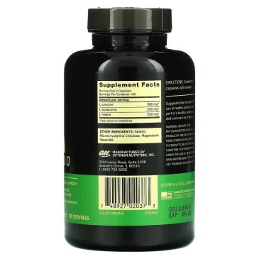 BCAA 1000 (200) d'Optimum Nutrition pas cher - Nutriwellness