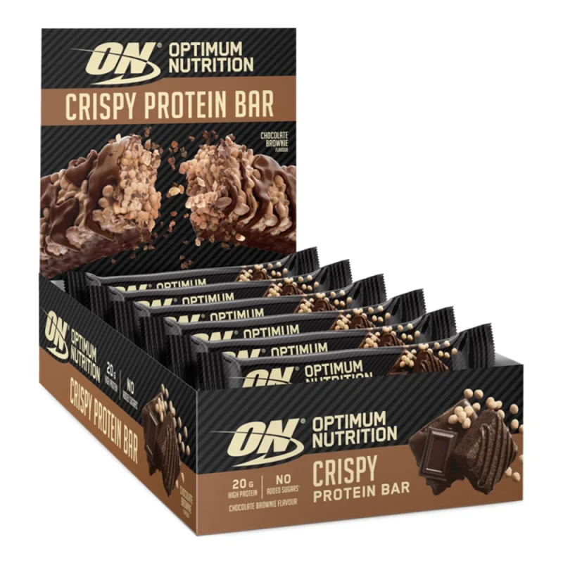 Protein Crisp Bar (10x65g) - Optimum Nutrition