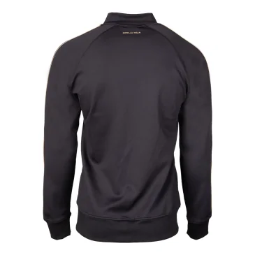Wenden Track Jacket Black/Gold de Gorilla Wear pas cher