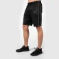 Wenden Track Shorts Black/White - Gorilla Wear