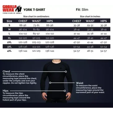 York T-Shirt (Green) de Gorilla Wear pas cher - Nutriwellness