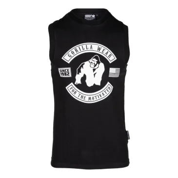 Tulsa Tank Top (Black) de Gorilla Wear pas cher - Nutriwellness