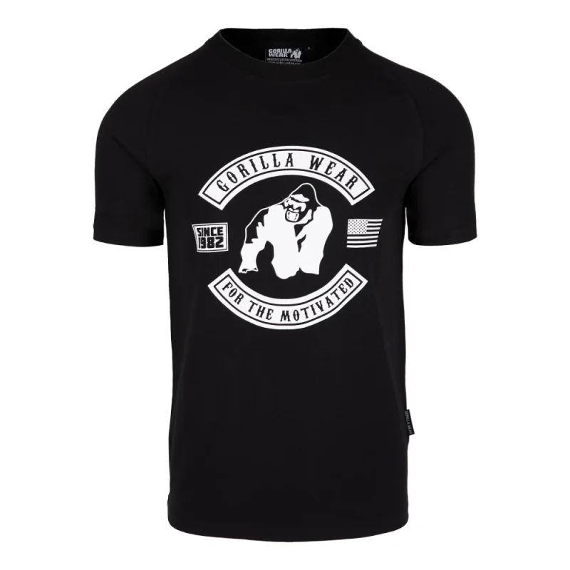 Tulsa T-Shirt (Black) - Gorilla Wear