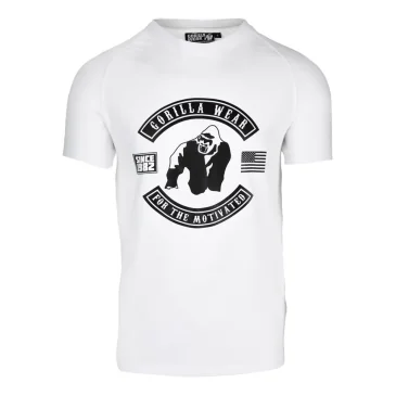 Tulsa T-Shirt (White) de Gorilla Wear pas cher - Nutriwellness
