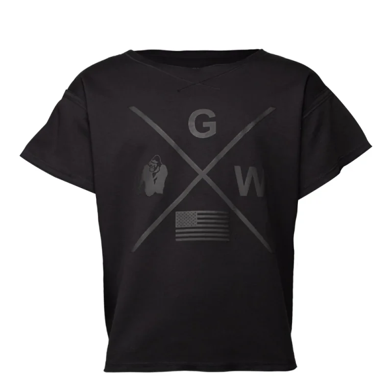 T-Shirt Sheldon Workout (Black) - Gorilla Wear