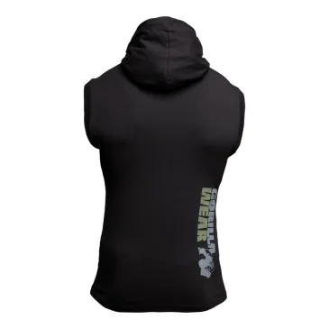 T-Shirt Melbourne Hooded (Black) Gorilla Wear pas cher - Nutriwellness
