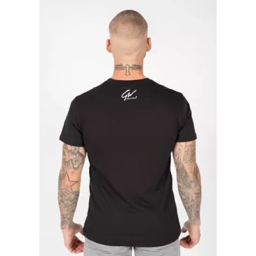 T-Shirt Johnson (Black) de Gorilla Wear pas cher - Nutriwellness