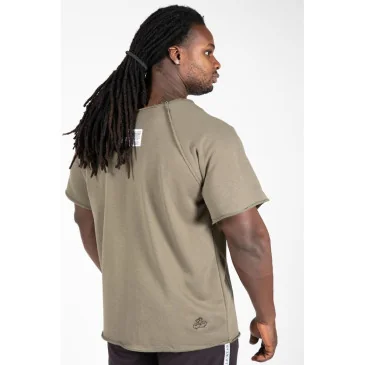 T-Shirt Classic Work Out (Army Green) de Gorilla Wear pas cher