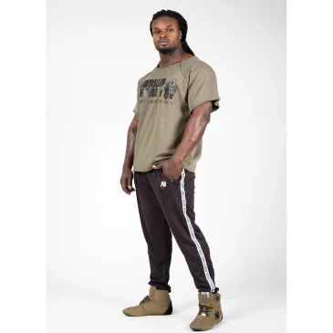 T-Shirt Classic Work Out (Army Green) de Gorilla Wear pas cher