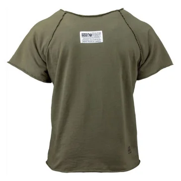 T-Shirt Classic Work Out (Army Green) de Gorilla Wear pas cher