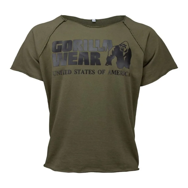 T-Shirt Classic Work Out (Army Green) - Gorilla Wear