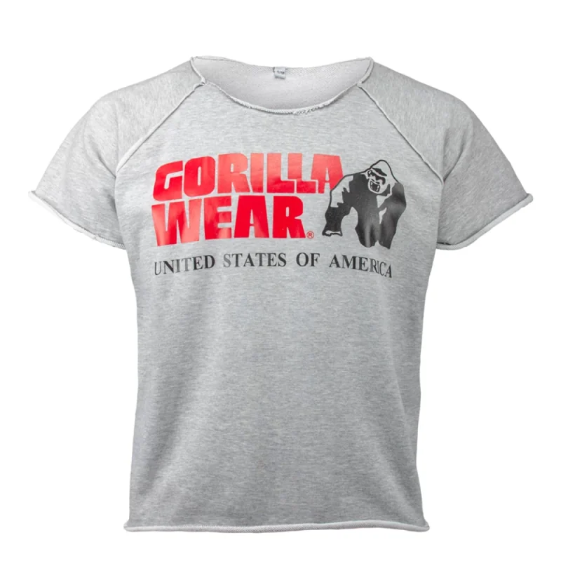 T-Shirt Classic Work Out (Gray) - Gorilla Wear