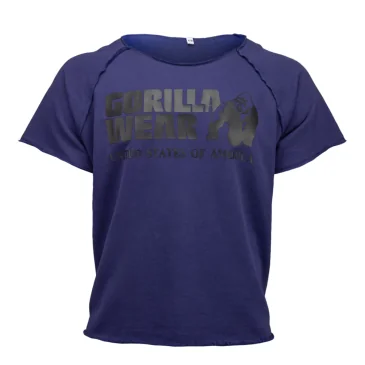 T-Shirt Classic Work Out (Navy Blue) de Gorilla Wear pas cher