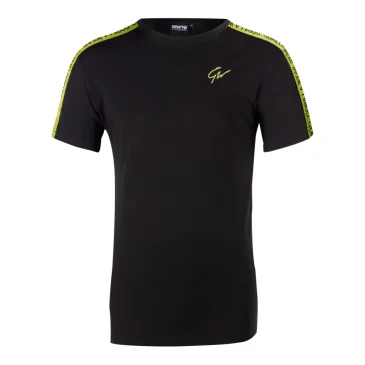 T-Shirt Chester (Noir et Jaune) - Gorilla Wear