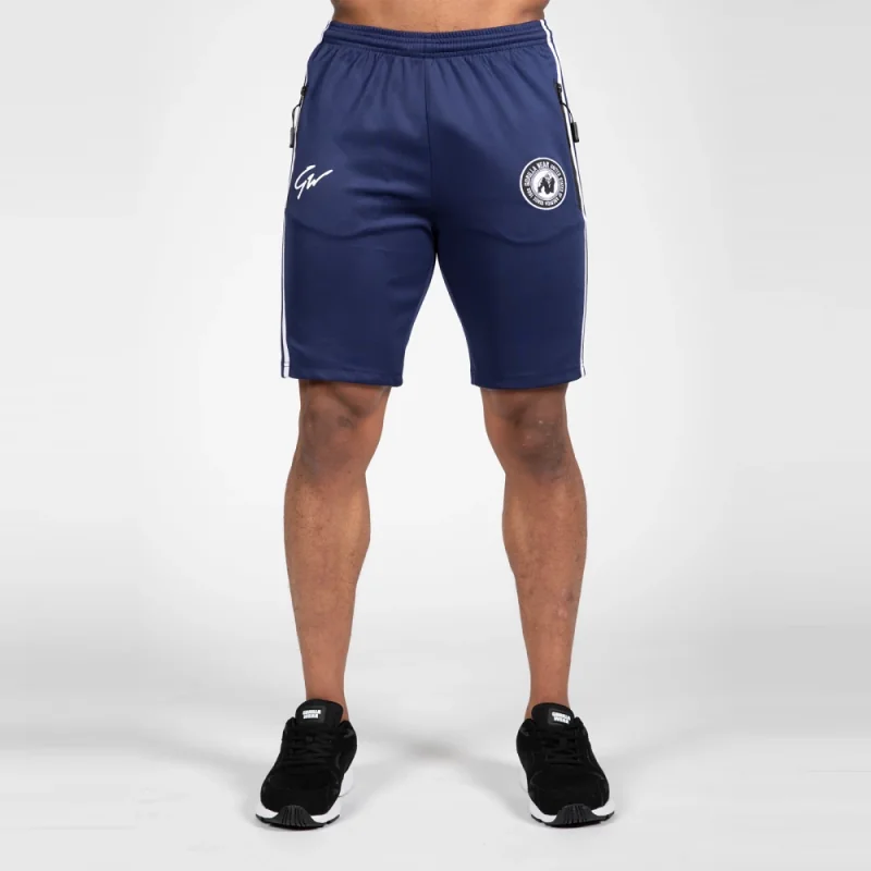 Stratford Track Shorts (Bleu) - Gorilla Wear