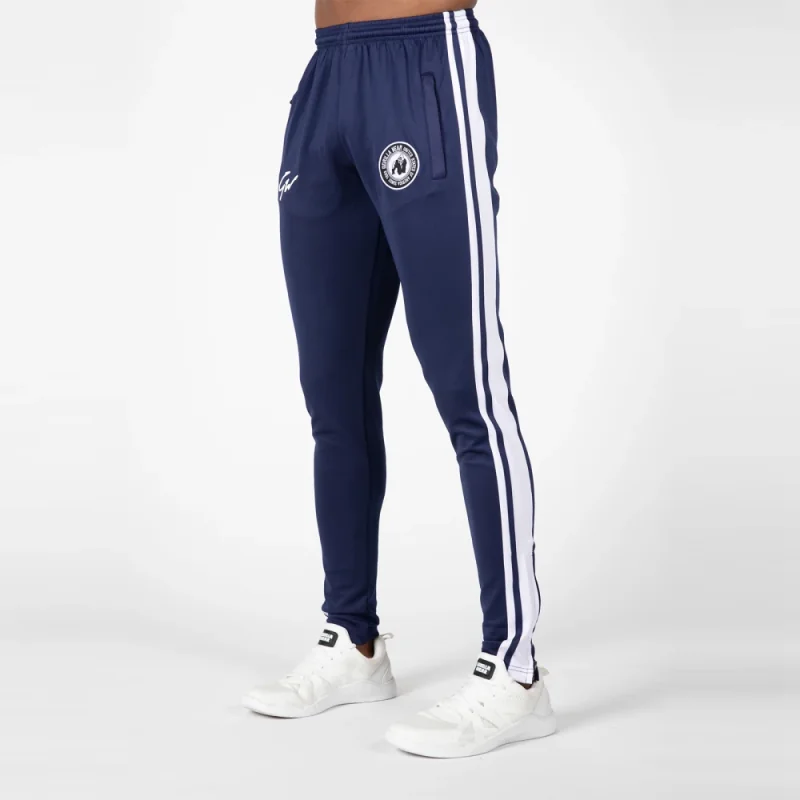 Stratford Track Pants (Bleu) - Gorilla Wear
