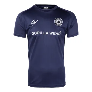 Stratford T-Shirt (Navy) de Gorilla Wear pas cher - Nutriwellness