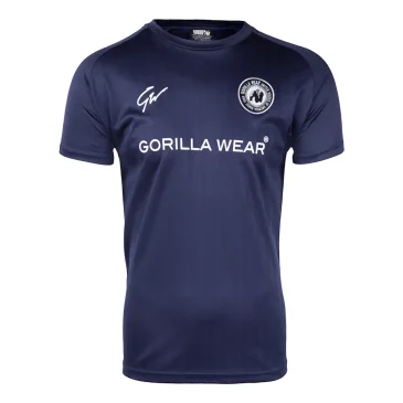 Stratford T-Shirt (Navy) de Gorilla Wear pas cher - Nutriwellness