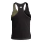 Sterling Stringer Tank Top (Black/Army Green) - Gorilla Wear