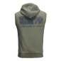 Springfield Zipped Hoodie (Army Green) - Gorilla Wear