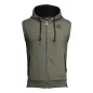 Springfield Zipped Hoodie (Army Green) - Gorilla Wear