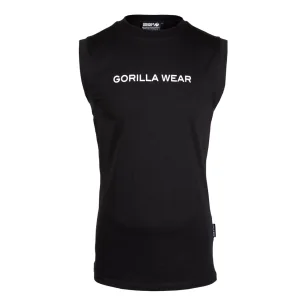 Sorrento Sleeveless T-Shirt (Black) de Gorilla Wear pas cher