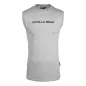 Sorrento Sleeveless T-Shirt (Gray) - Gorilla Wear