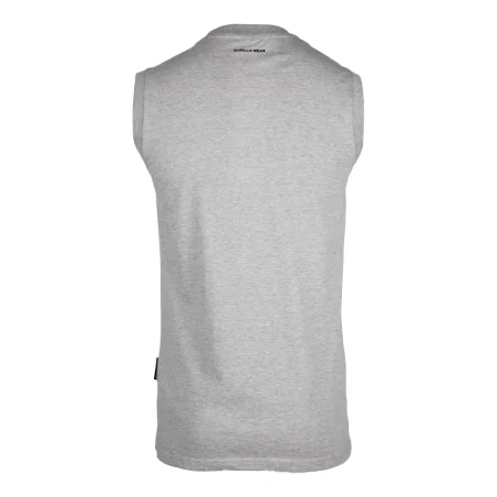 Sorrento Sleeveless T-Shirt (Gray) - Gorilla Wear