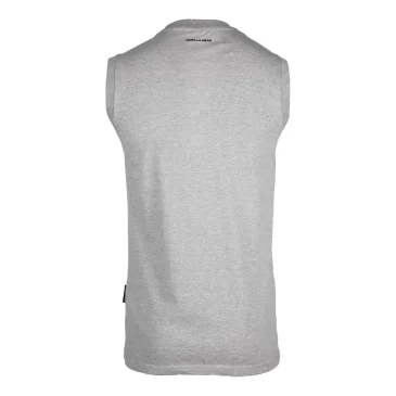 Sorrento Sleeveless T-Shirt (Gray) de Gorilla Wear pas cher