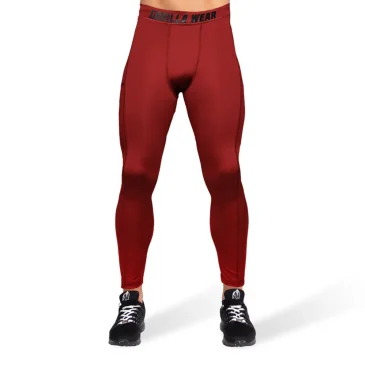 Smart Tights (Burgundy Red) de Gorilla Wear pas cher - Nutriwellness