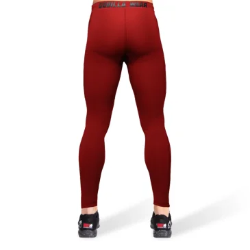 Smart Tights (Burgundy Red) de Gorilla Wear pas cher - Nutriwellness