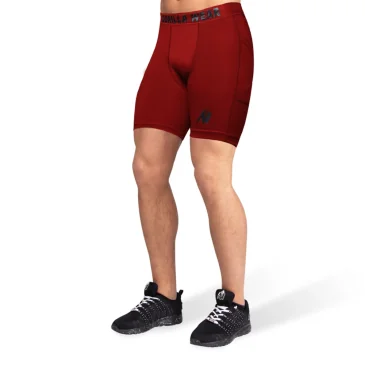 Smart Tights (Burgundy Red) de Gorilla Wear pas cher - Nutriwellness