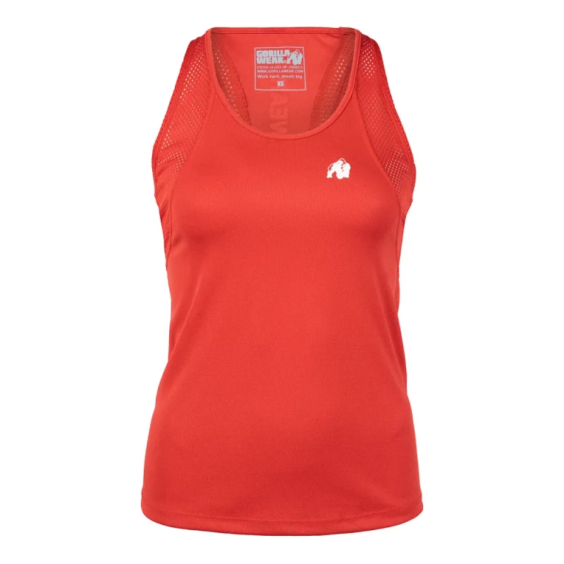 Seattle Tank Top (Red) - Gorilla Wear