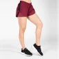 Salina 2-in-1 Shorts (Burgundy Red) - Gorilla Wear Salina 2-in-1 Shorts (Burgundy Red) - Gorilla Wear