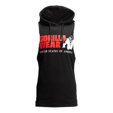 Rogers Hooded Tank Top de Gorilla Wear pas cher - Nutriwellness